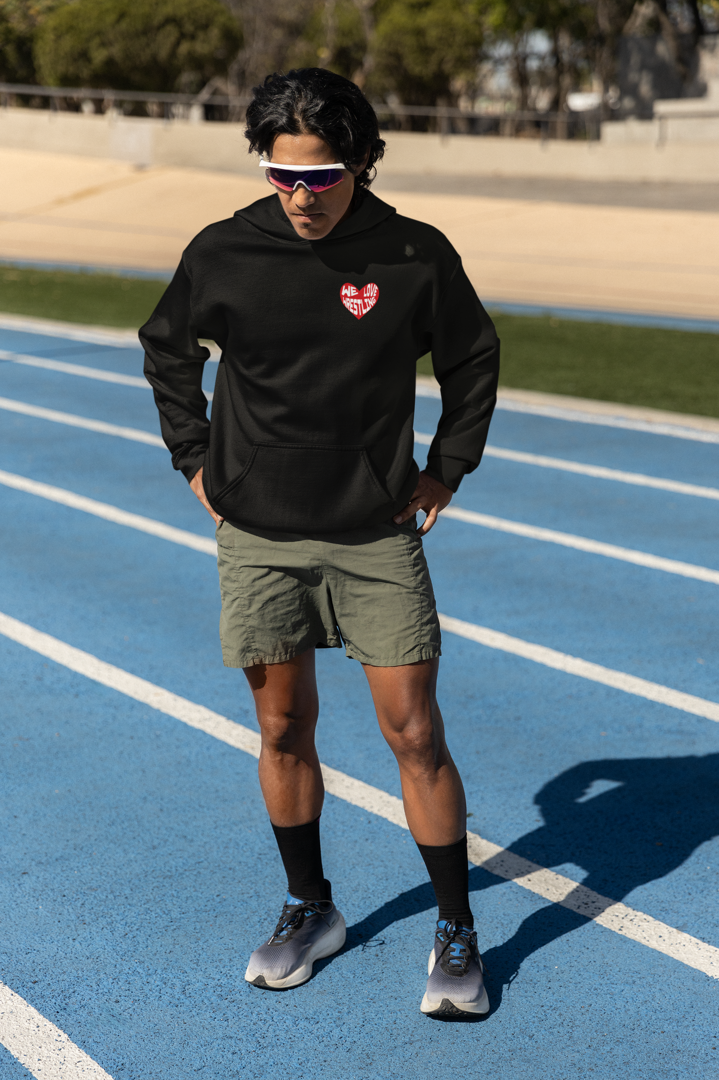 WE LOVE WRESTLING - Premium Hoodie