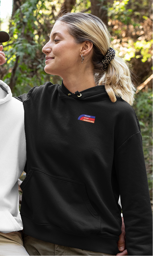 Never Stop Wrestling - Hoodie